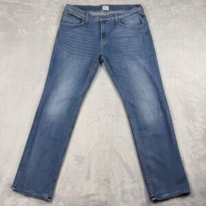 Vintage Y2K Hudson Byron Straight Zip Fly Men's Jeans Indigo Medium Wash Size 38